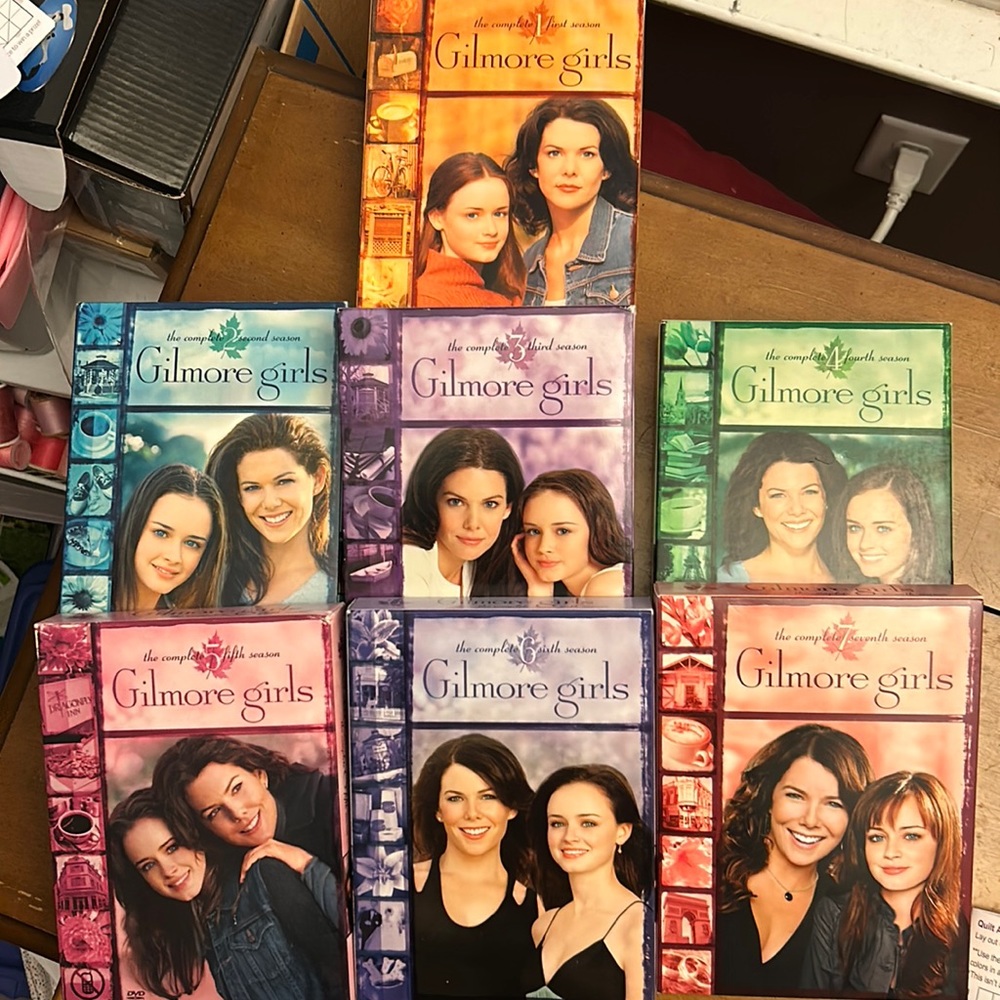 The Gilmore Girls DVDs Seasons 1-7